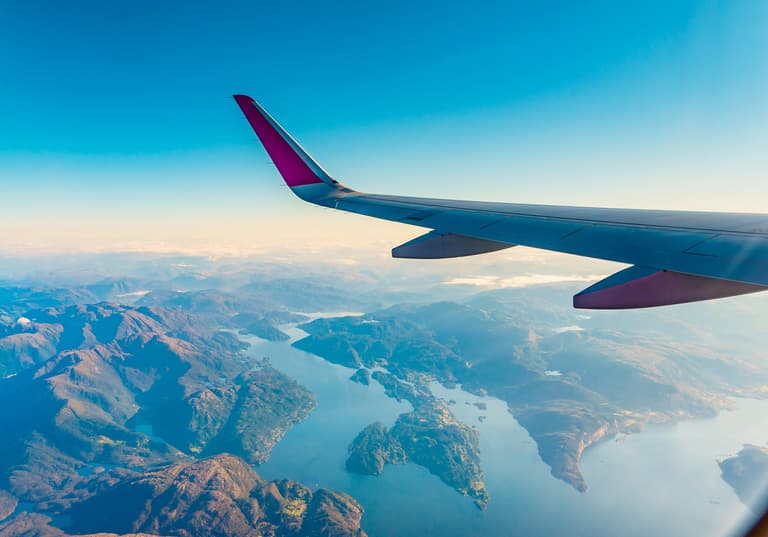 Airplaneview mountains