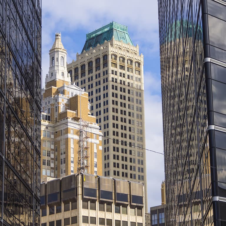 Downtown tulsa side